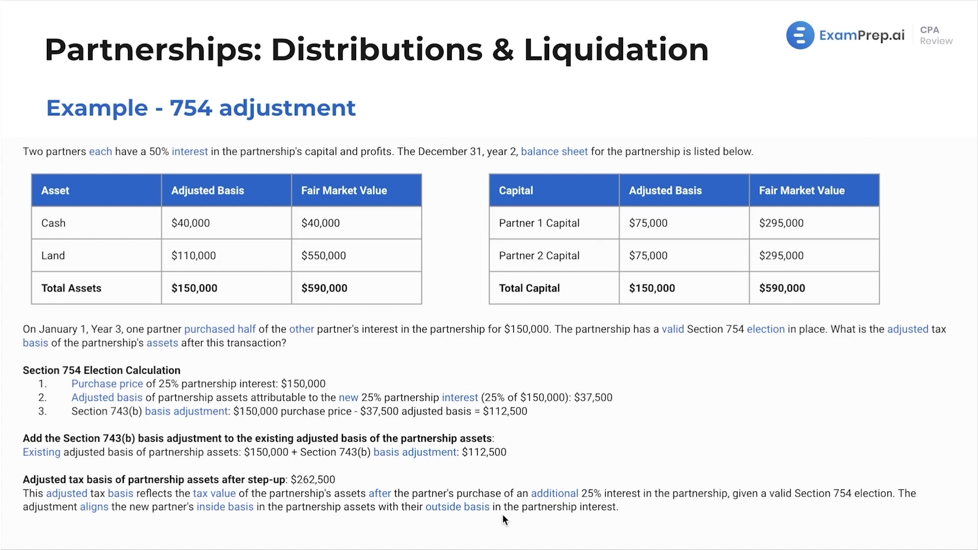 Partnership Interest Transfer and Liquidation lesson thumbnail