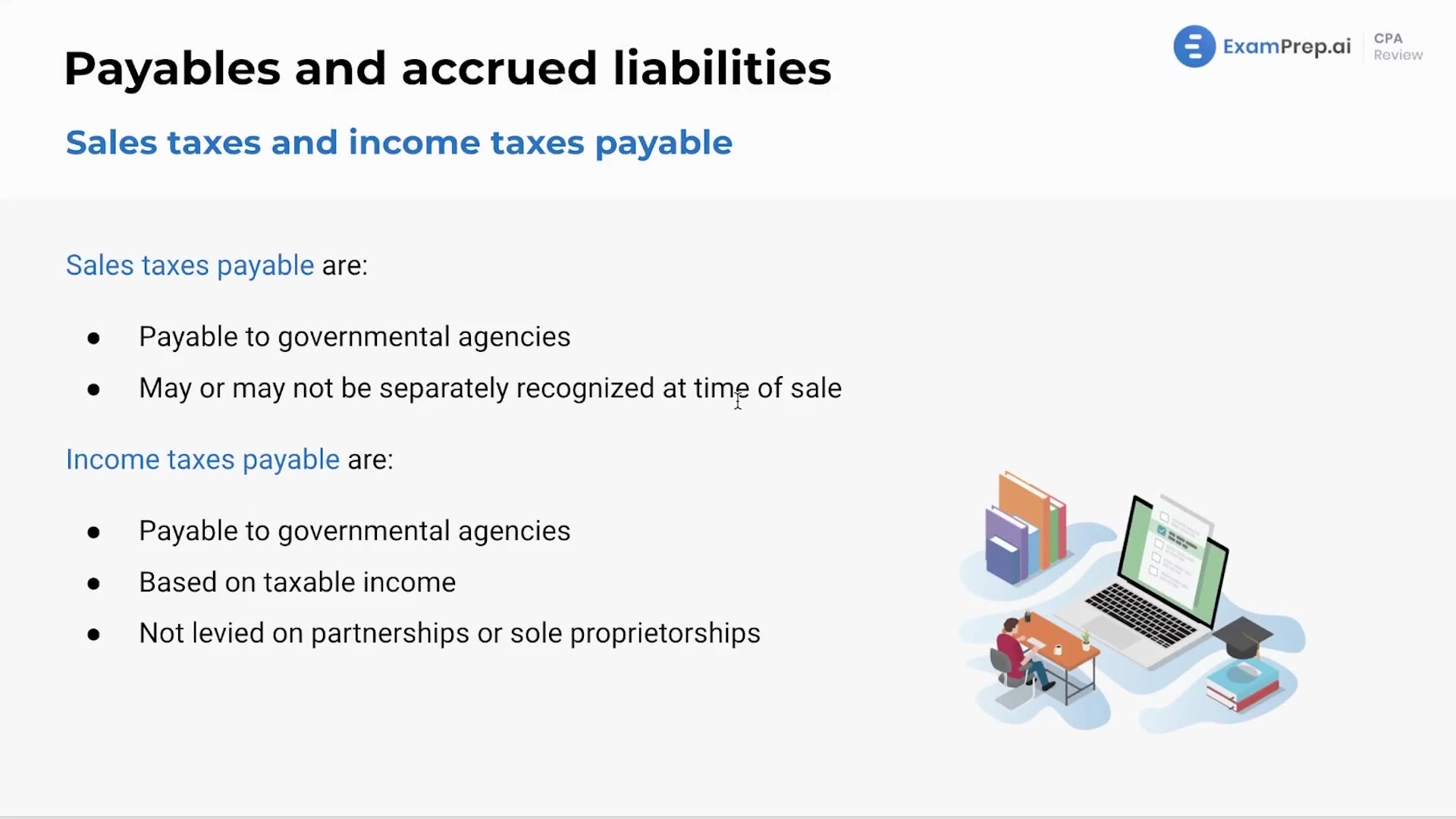 Sales Taxes and Income Taxes Payable lesson thumbnail
