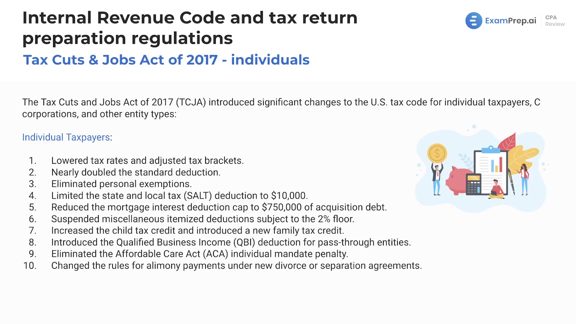 Tax Cuts and Jobs Act of 2017 lesson thumbnail