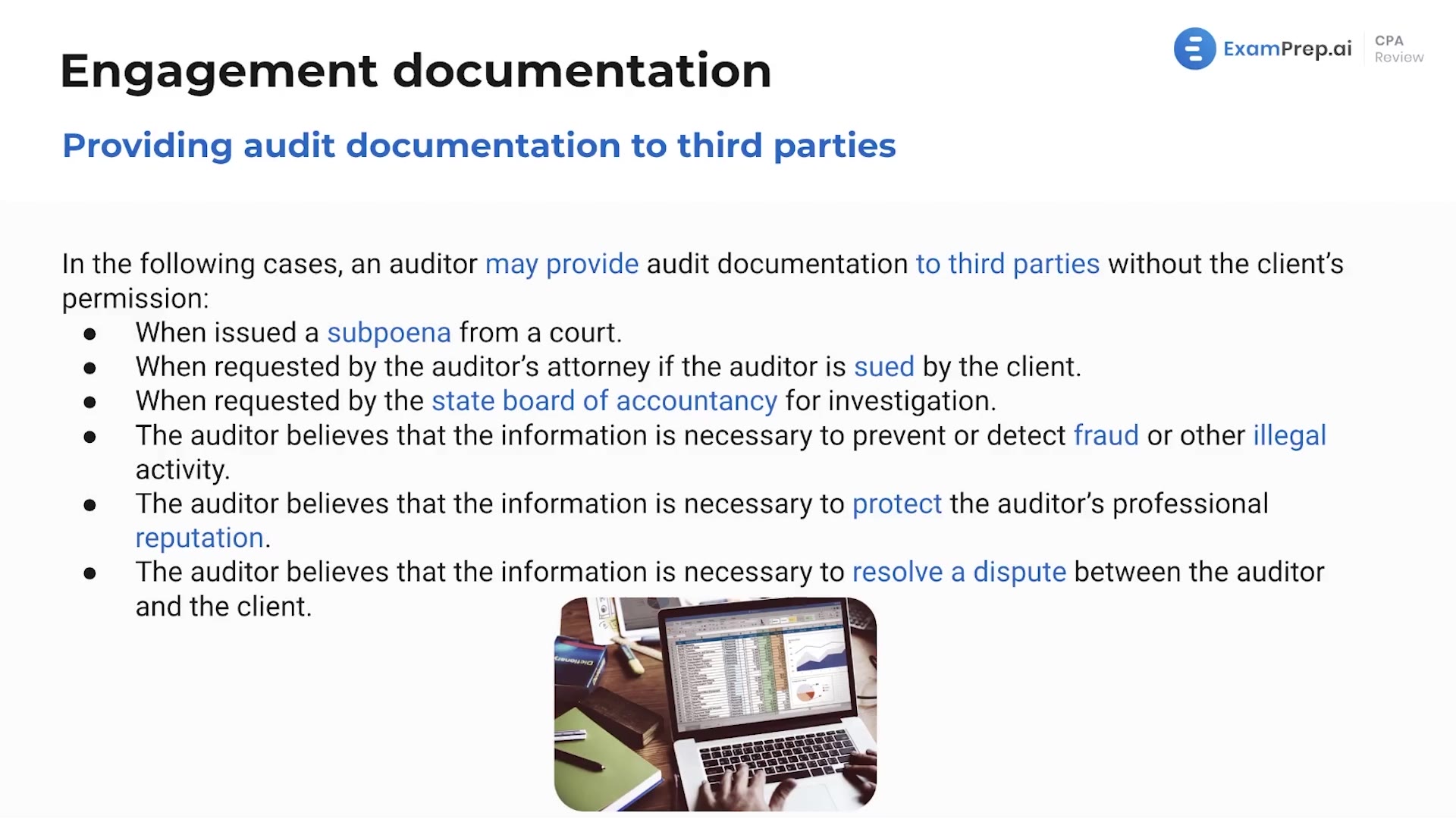 Providing Documentation to Third Parties lesson thumbnail