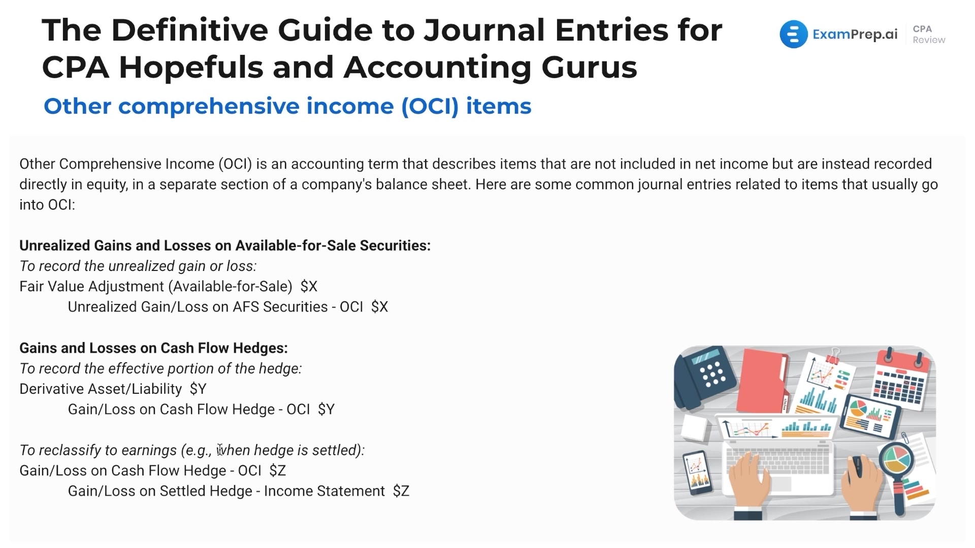 Other Comprehensive Income Journal Entries lesson thumbnail